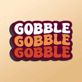 Gobble Gobble Blacksburg Virginia Magnet for Car - Funny VA Flexible Fridge Magnet - The Burg Cute Southern Gift