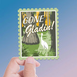 Gone Gladin' Everglades National Park Florida Sticker