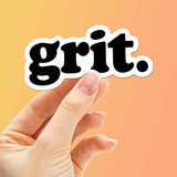 Grit Detroit Michigan Sticker - Cool Midwest Decals