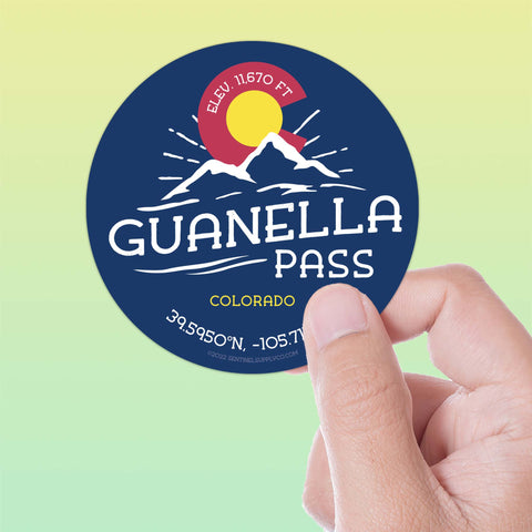 Guanella Pass Colorado Stickers