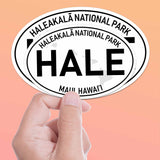 Haleakalā National Park White Oval Bumper Sticker