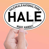 Haleakalā National Park White Oval Bumper Sticker
