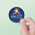 Hancock Pass Colorado Decal Small