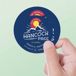 Hancock Pass Colorado Stickers Set