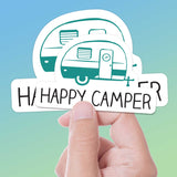 Happy Camper RV Sticker