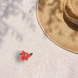 Hawaii Hibiscus Flower Sticker - Mini Tropical Nature Decal