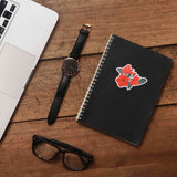 Hawaii Hibiscus Flower Sticker - Mini Tropical Nature Decal