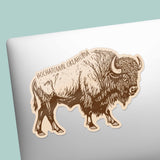 Hochatown Oklahoma Buffalo Bumper Sticker