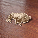 Hochatown Oklahoma Buffalo Bumper Sticker