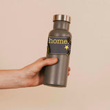 Black and Gold Iowa Home Sticker - Cute Iowa City Midwest Decal