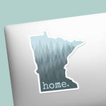 Cute MN Home Sticker on Laptop