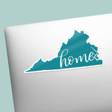 Cute Virginia Home Sticker on Laptop