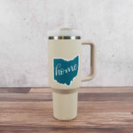 Ohio Home Sticker - Cute Midwest Bumper Decals