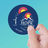 Hope Pass Colorado Stickers