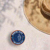 Space City Houston Sticker - Cool Texas Decals