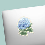 Hydrangea Flower Sticker - Mini Plant Decal