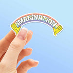 Imagination Funny TV Quote Sticker