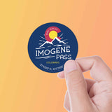 Imogene Pass Colorado Decal Small