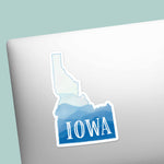 Iowa Idaho Sticker