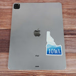 Iowa Idaho Sticker