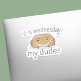 It is Wednesday My Dudes Meme Decal Laptop