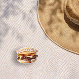Kansas City BBQ Sandwich Sticker - KCMO Brisket Decal
