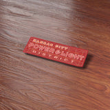 Kansas City Power & Light District Red KCMO Sticker - Wide