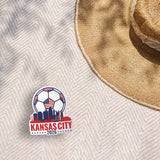 Kansas City Skyline USA Soccer Sticker - KCMO Sports Decal 2026