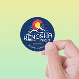 Kenosha Pass Colorado Stickers