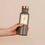 Kentucky State Flower Goldenrod Sticker - KY Vintage Stamp Decal