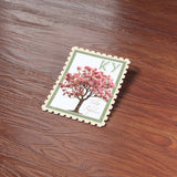 Kentucky State Tree Tulip Poplar Sticker - KY Vintage Stamp Decal
