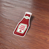 Yinz Pittsburgh Ketchup Sticker - PGH Pennsylvania Decal