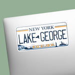 Lake George Decal on Laptop