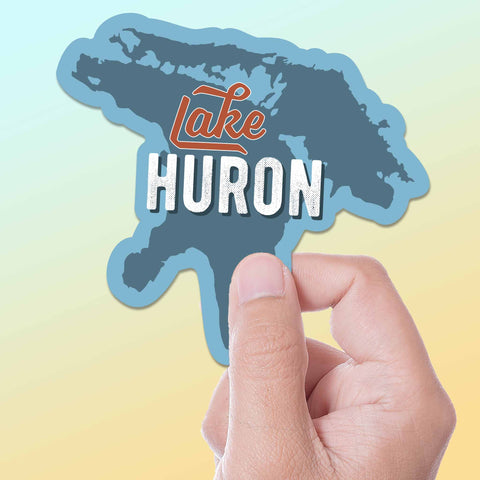 Large Lake Huron Sticker
