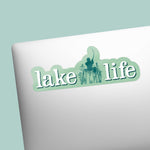 Lake Life Fishing Dock Sticker