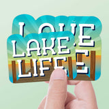Lake Life Sticker Size Comparison