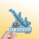 Lake Sam Rayburn Texas Sticker