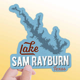 Lake Sam Rayburn Texas Sticker