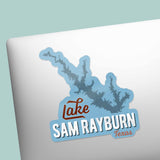 Lake Sam Rayburn Texas Sticker