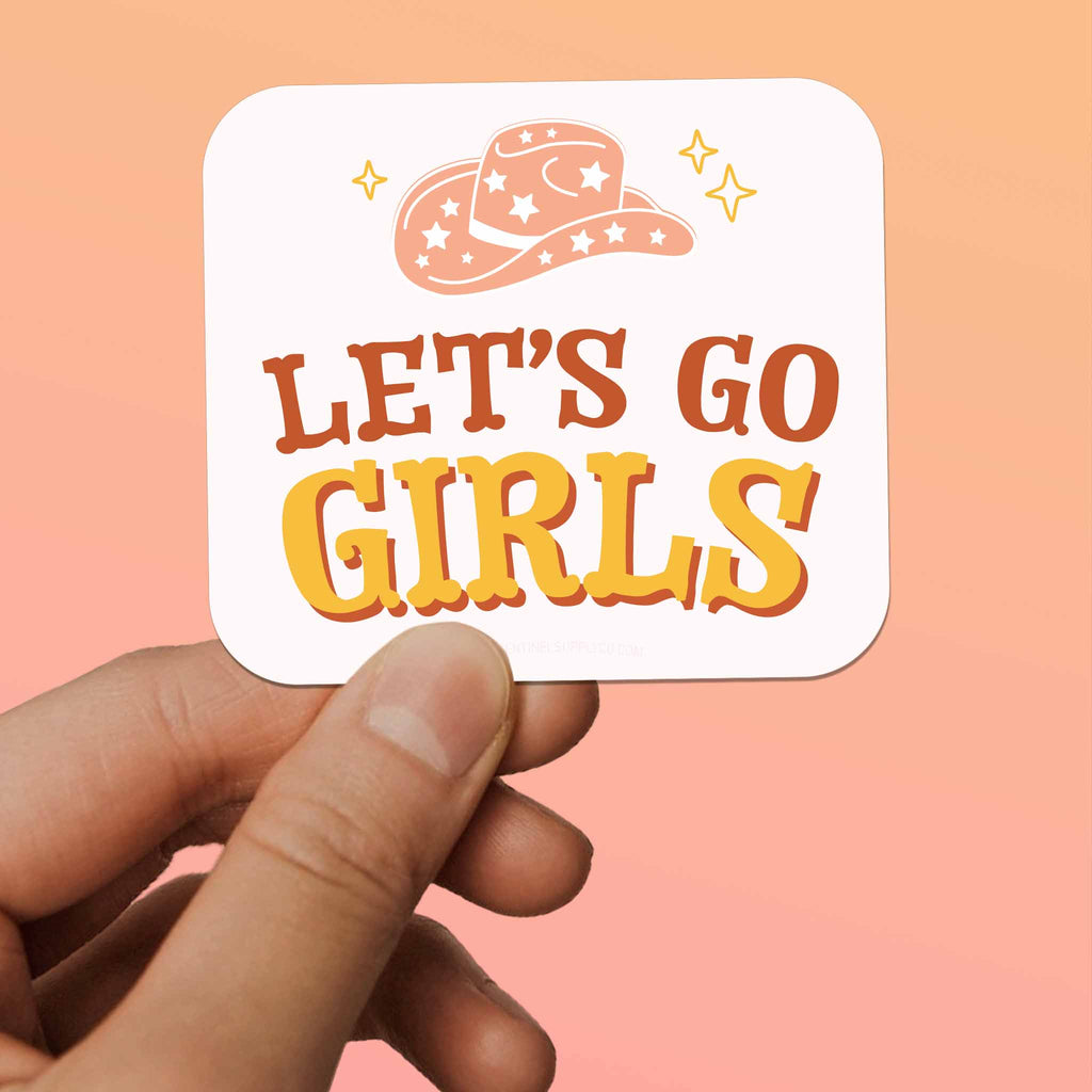 Sticker Let Go Let's Go Girls Sticker – Sentinel Supply