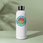 Life is All About Balance Stand Up Paddleboard Decal on Water Bottle