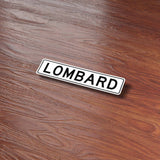 Lombard Street San Francisco Sign Sticker - California Decal