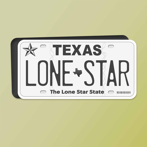 Lone Star Texas Car Magnet - Flexible TX Fridge Magnet