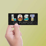 Lost on Purpose Nature Sticker Small