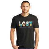 Lost on Purpose T-Shirt, Unisex Outdoor Adventure Tee