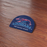 Blue Louisiana Crawfish Sticker - Cute Southern Decals