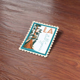 Louisiana State Tree Bald Cypress Sticker - LA Vintage Stamp Decal