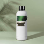 Arkansas Mallard Duck Hunting Sticker on Water Bottle