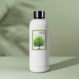 Massachusetts State Tree American Elm Sticker - MA Vintage Stamp Decal