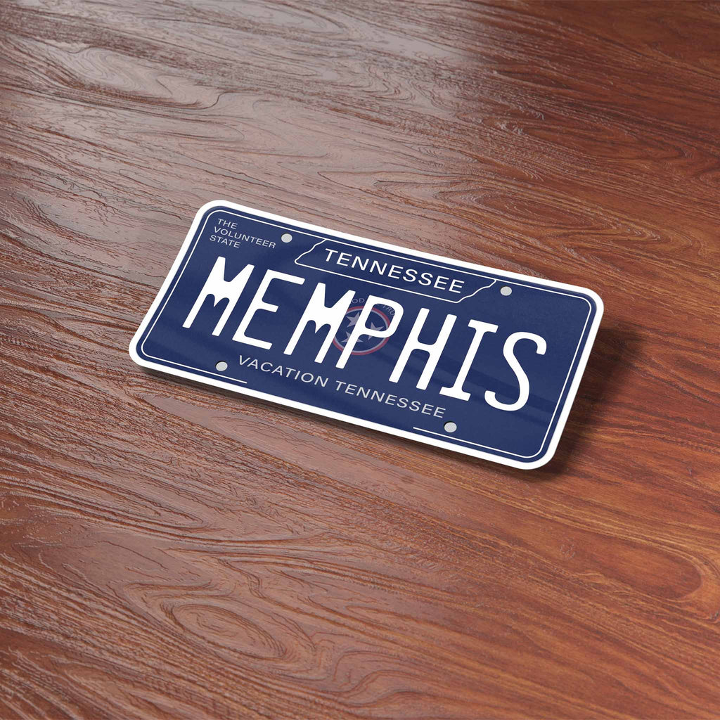 Tn Plate Sticker Memphis Tennessee License Plate Sticker – Sentinel Supply
